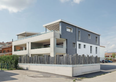 Construction d’un immeuble à Cressier