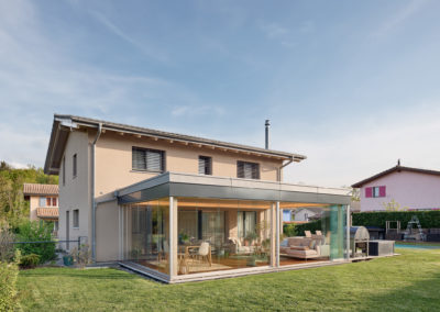 Construction d’une véranda à Aumont